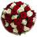 букет из красных и белых роз. Непал